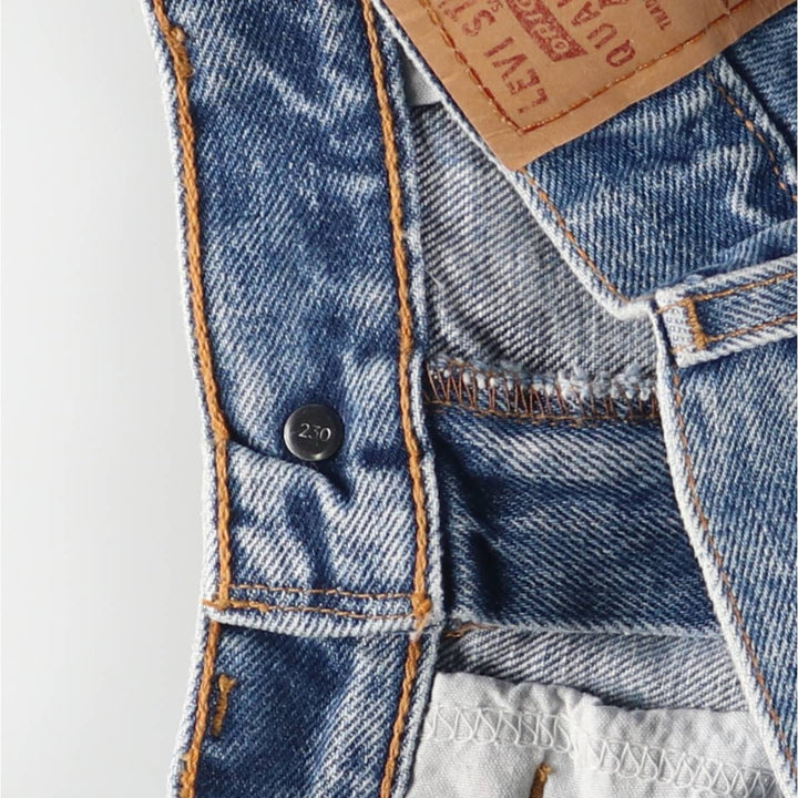 2000'S Levi's 517 Slim Fit Boot Cut Denim Pants, Women's Size L (W28) cotton blue type Vintage Second Hand