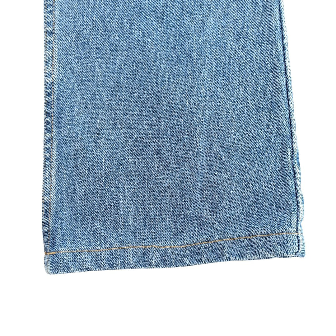 2000'S Levi's 517 Slim Fit Boot Cut Denim Pants, Women's Size L (W28) cotton blue type Vintage Second Hand