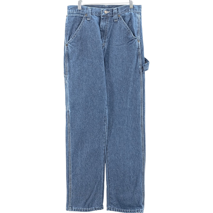 00'S Wrangler Denim Painter Pants Men's W31 equivalent cotton blue type Vintage Second Hand