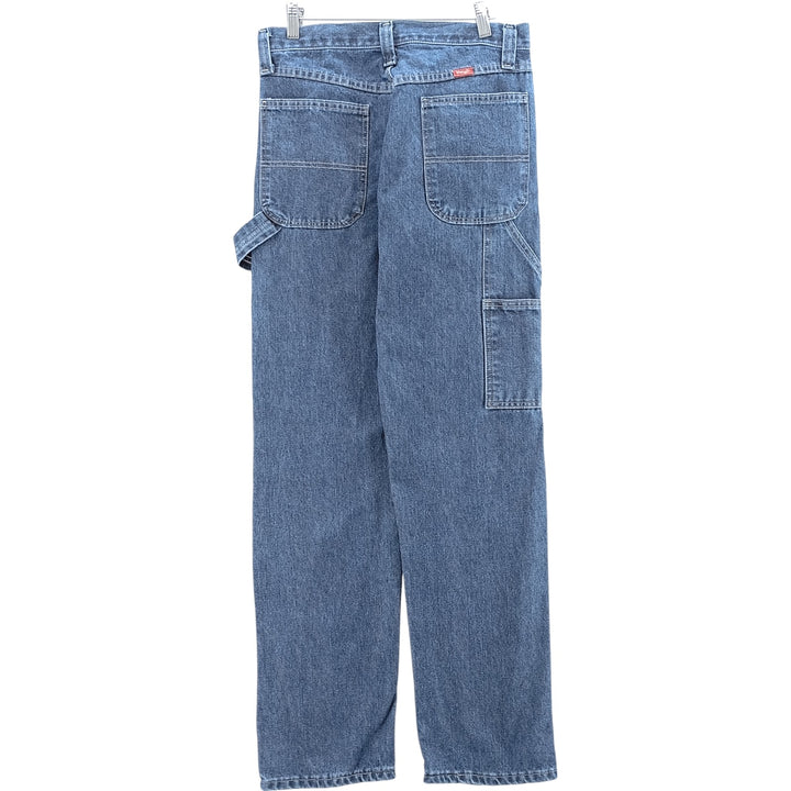 00'S Wrangler Denim Painter Pants Men's W31 equivalent cotton blue type Vintage Second Hand