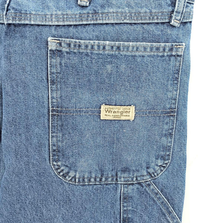 00'S Wrangler CARPENTER denim painter pants for men, equivalent to W34 cotton blue type Vintage Second Hand