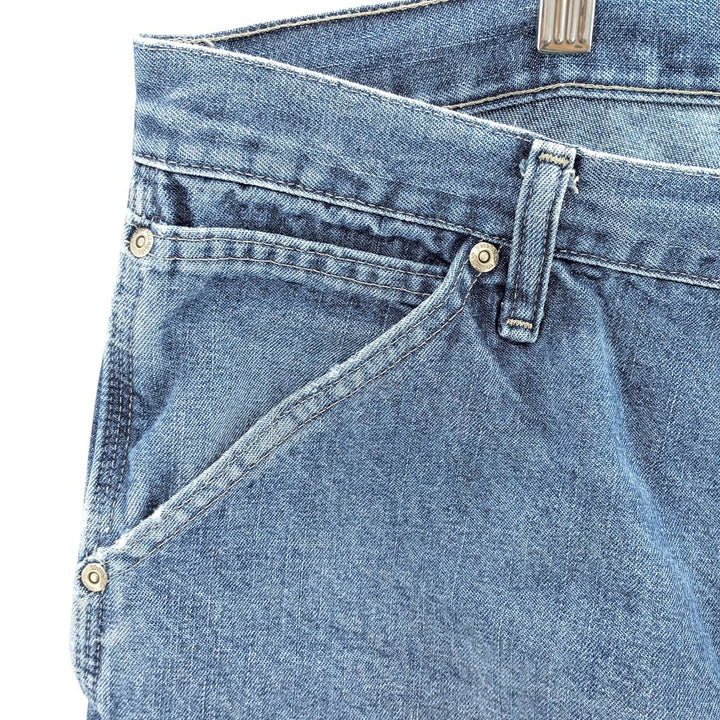 00'S Wrangler CARPENTER denim painter pants for men, equivalent to W34 cotton blue type Vintage Second Hand