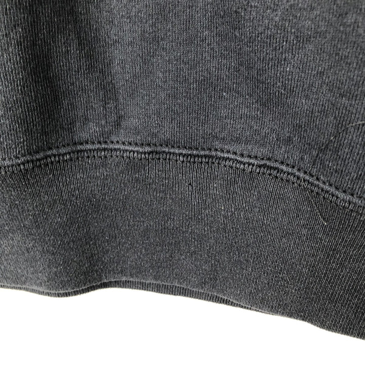 Vintage 80s-90'S BVD plain blank sweatshirt, made in the USA, men's size XL cotton black type Vintage Second Hand