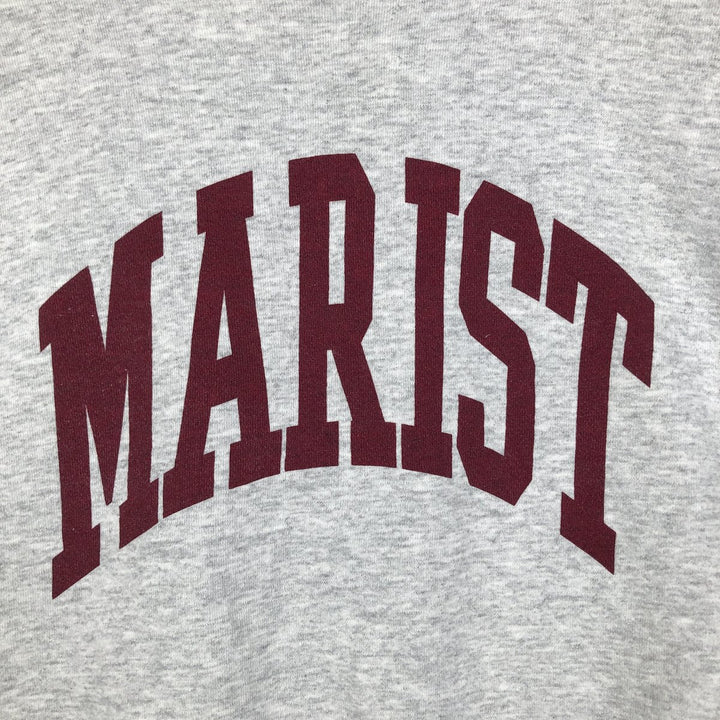 90'S MV Sport College Sweatshirt, Made in USA, Men's XL equivalent, Vintage cotton gray type Vintage Second Hand