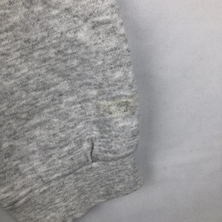 90'S MV Sport College Sweatshirt, Made in USA, Men's XL equivalent, Vintage cotton gray type Vintage Second Hand
