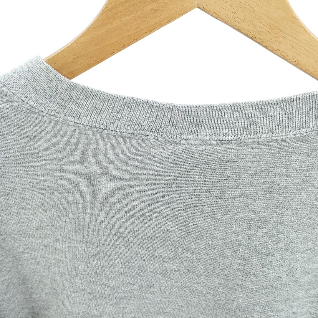 ULTRA FLEECE Plain Blank Sweatshirt, Men's XL cotton gray type Vintage Second Hand