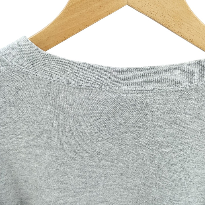 ULTRA FLEECE Plain Blank Sweatshirt, Men's XL cotton gray type Vintage Second Hand