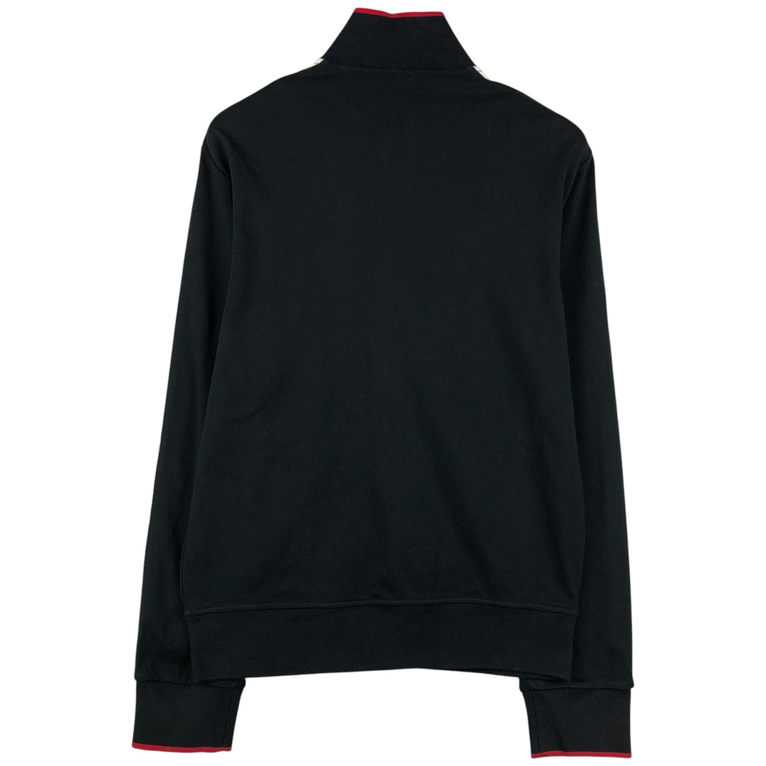 Ralph Lauren POLO RALPH LAUREN PERFORMANCE Jersey Track Jacket, Men's Size Small cotton black type Vintage Second Hand