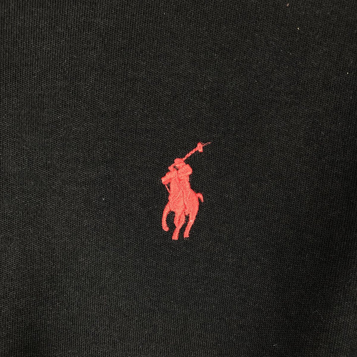 Ralph Lauren POLO RALPH LAUREN PERFORMANCE Jersey Track Jacket, Men's Size Small cotton black type Vintage Second Hand