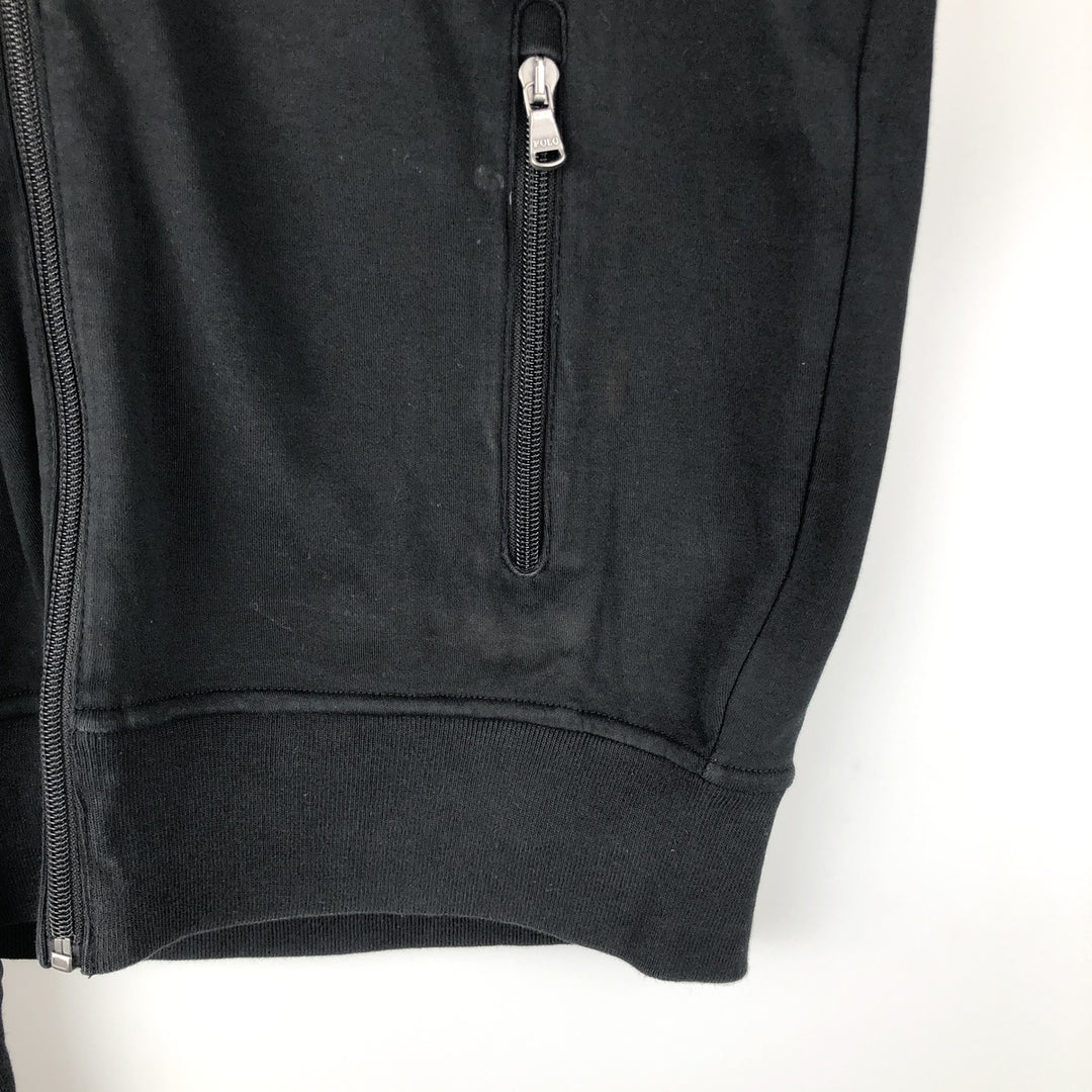 Ralph Lauren POLO RALPH LAUREN PERFORMANCE Jersey Track Jacket, Men's Size Small cotton black type Vintage Second Hand