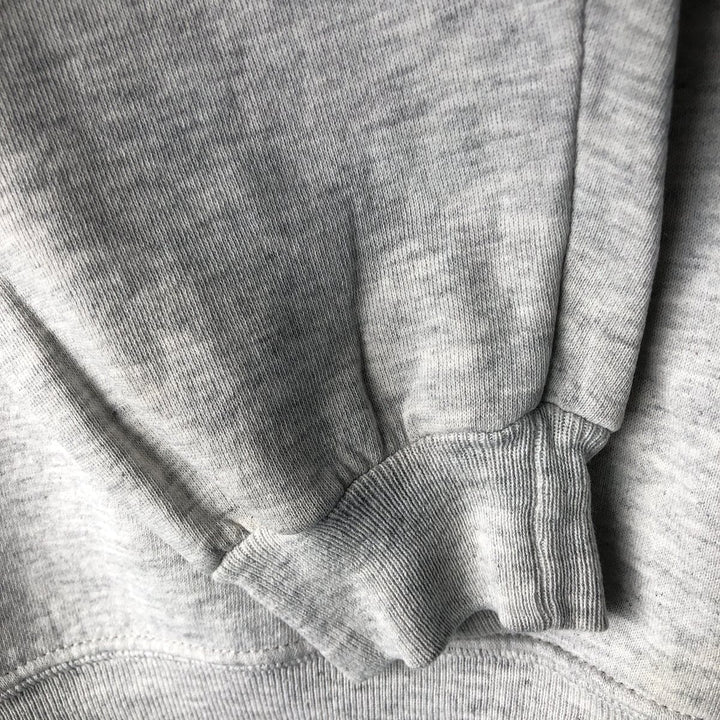 90'S Russell printed sweatshirt, sweatshirt, made in USA, men's size L, vintage cotton gray type Vintage Second Hand