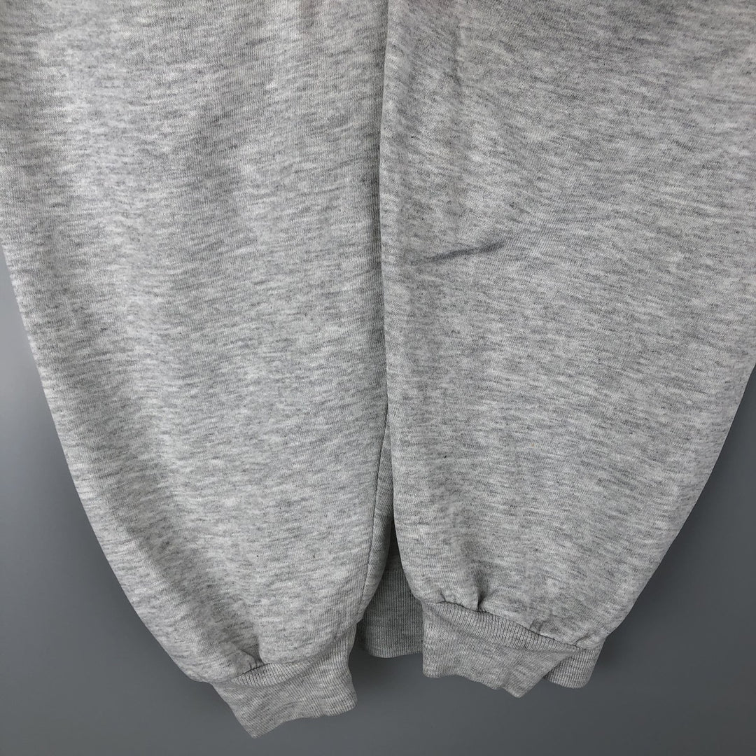 90'S Russell College Sweatshirt, Made in USA, Men's XL, Vintage cotton gray type Vintage Second Hand