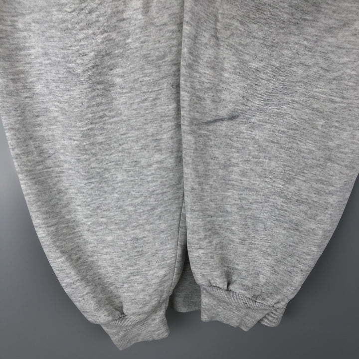 90'S Russell College Sweatshirt, Made in USA, Men's XL, Vintage cotton gray type Vintage Second Hand