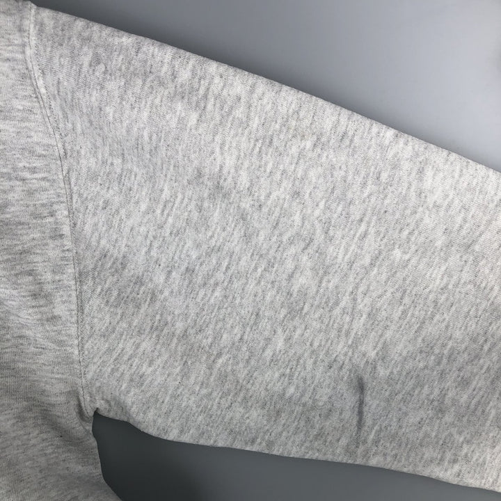 90'S Russell College Sweatshirt, Made in USA, Men's XL, Vintage cotton gray type Vintage Second Hand