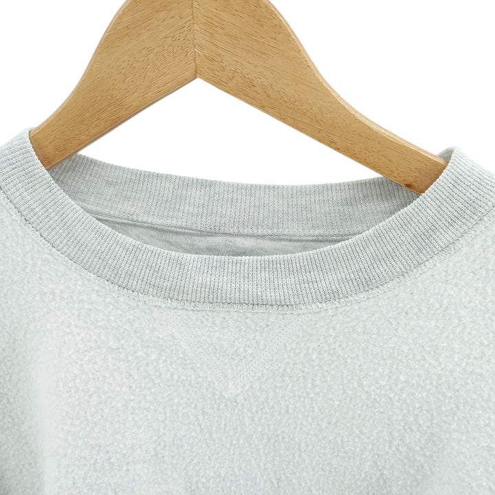 90'S Russell College Sweatshirt, Made in USA, Men's XL, Vintage cotton gray type Vintage Second Hand