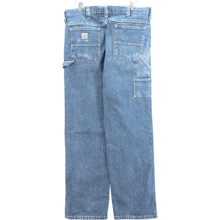 Lee denim painter pants, men's size W35 cotton blue type Vintage Second Hand