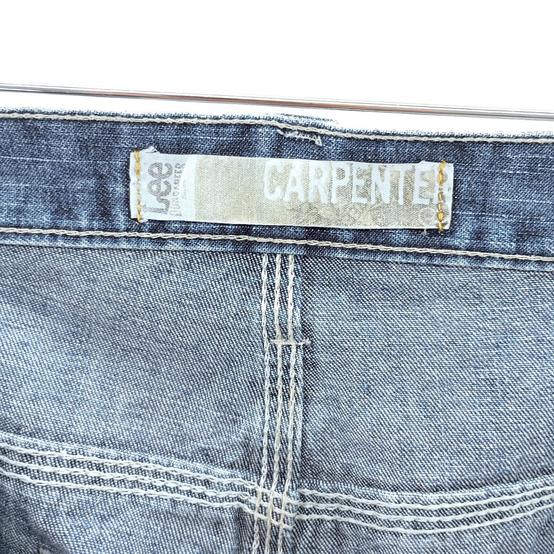 Lee denim painter pants, men's size W35 cotton blue type Vintage Second Hand