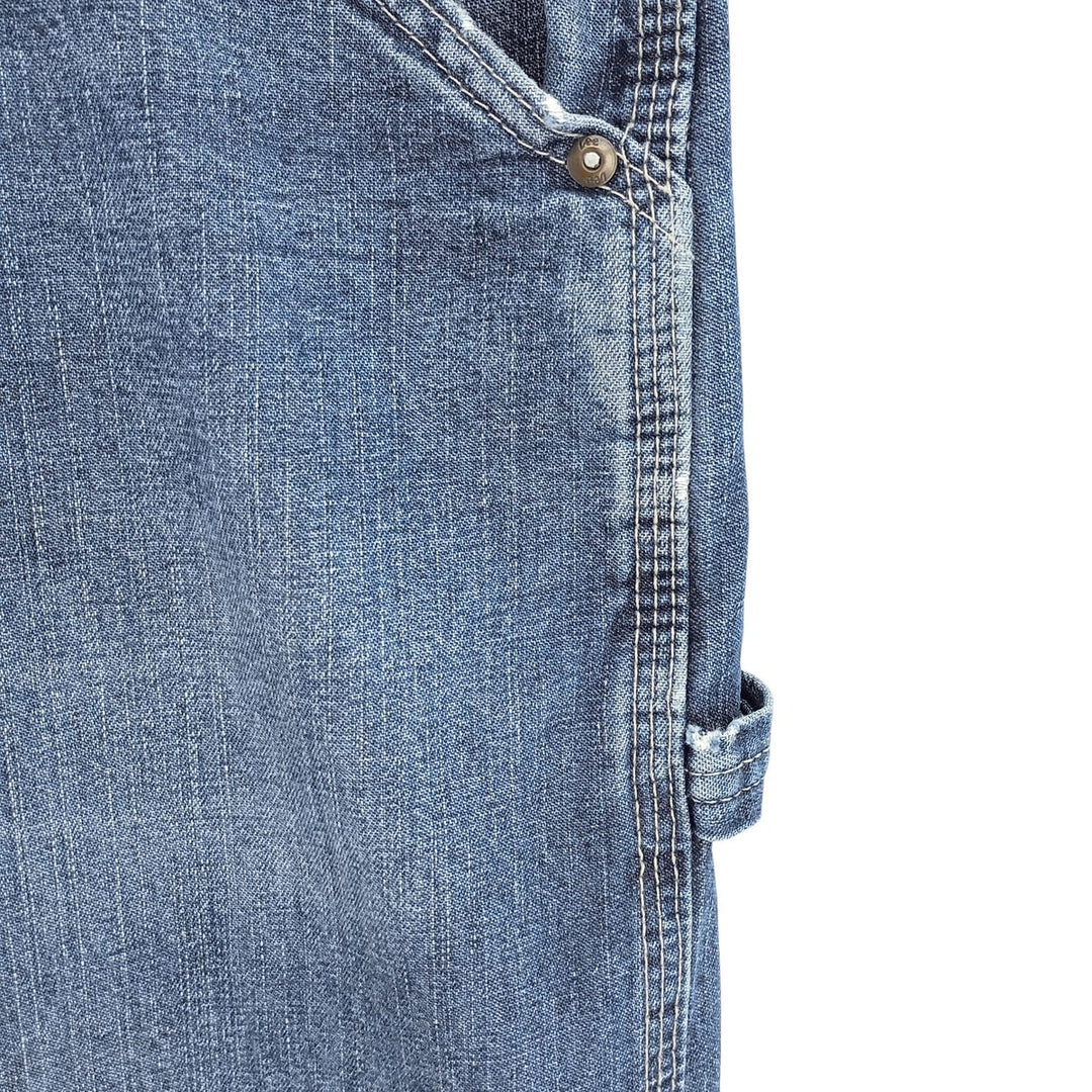 Lee denim painter pants, men's size W35 cotton blue type Vintage Second Hand