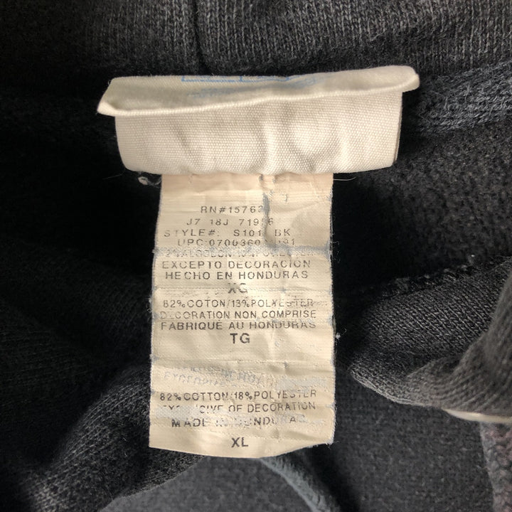 Champion REVERSE WEAVE Reverse Weave Sweat Pullover Hoodie Men's XL cotton black type Vintage Second Hand