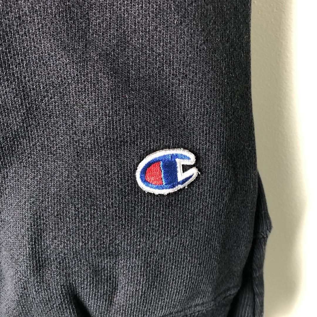 Champion REVERSE WEAVE Reverse Weave Sweat Pullover Hoodie Men's XL cotton black type Vintage Second Hand