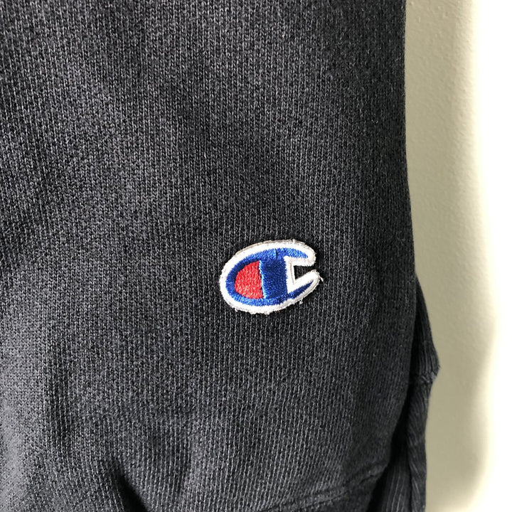 Champion REVERSE WEAVE Reverse Weave Sweat Pullover Hoodie Men's XL cotton black type Vintage Second Hand