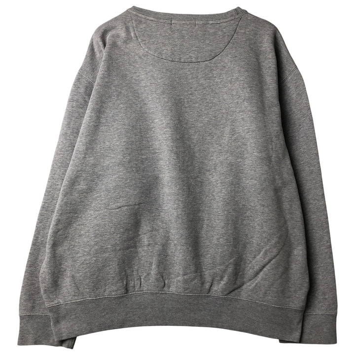 Ralph Lauren POLO by Ralph Lauren One Point Logo Sweatshirt Trainer Men's XL cotton gray type Vintage Second Hand