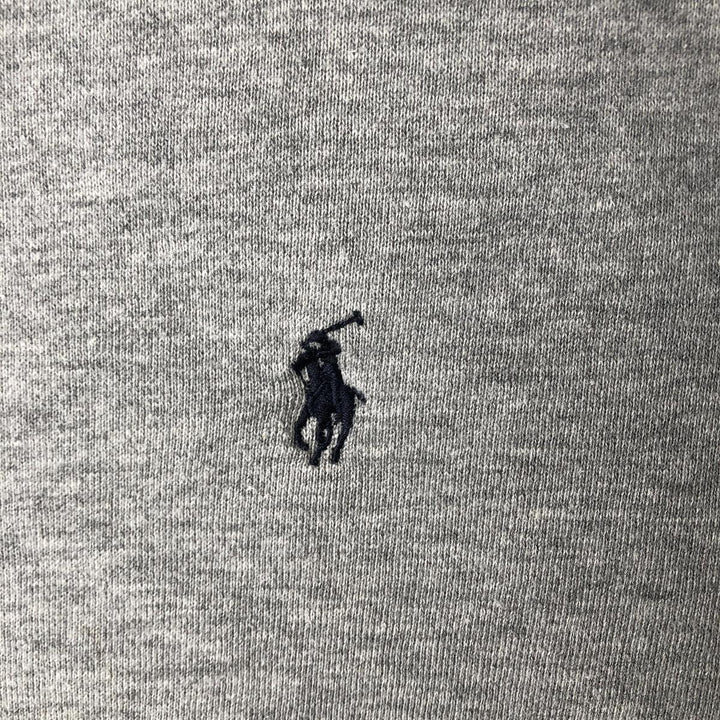 Ralph Lauren POLO by Ralph Lauren One Point Logo Sweatshirt Trainer Men's XL cotton gray type Vintage Second Hand