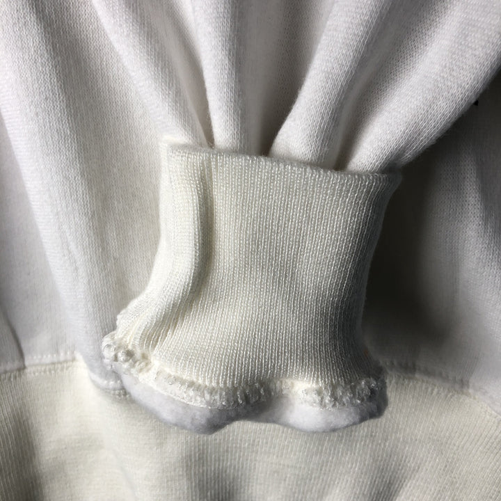 Vintage 90'S Puma logo sweatshirt, size M, men's polyester white type Vintage Second Hand