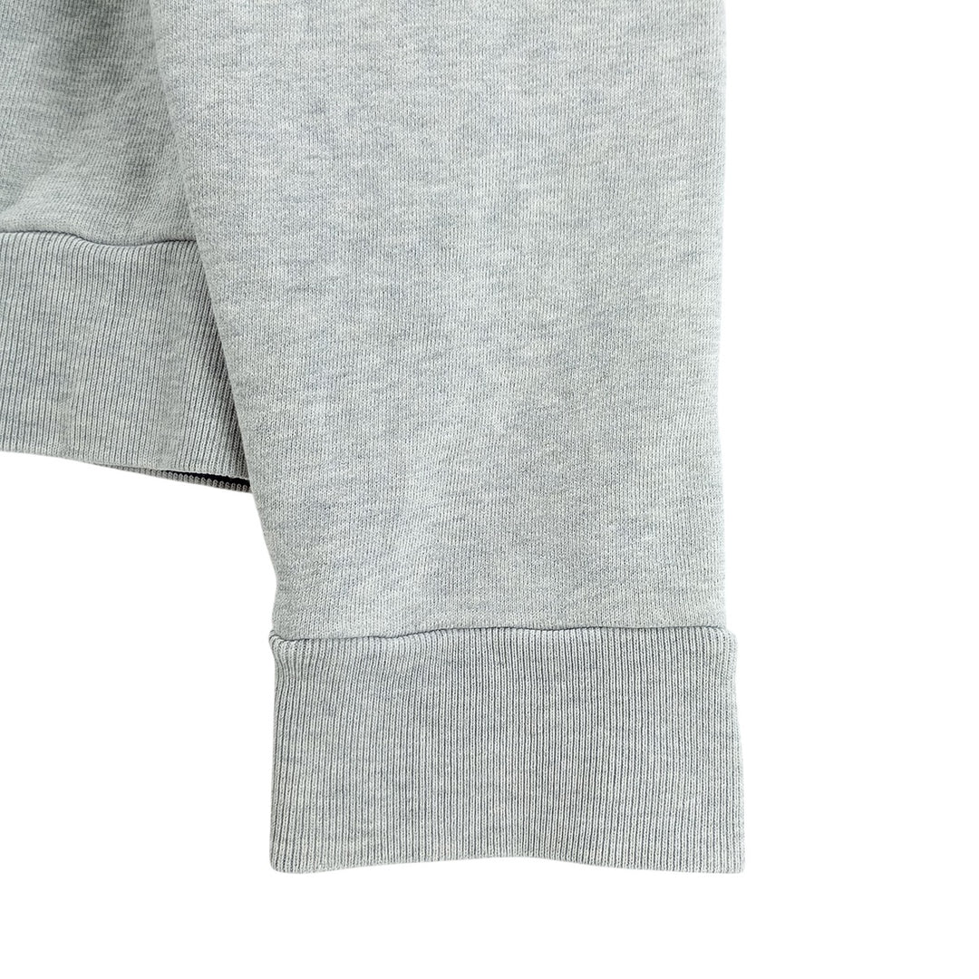 Vintage Lacoste one-point logo sweatshirt, size L, men's size L cotton gray type Vintage Second Hand