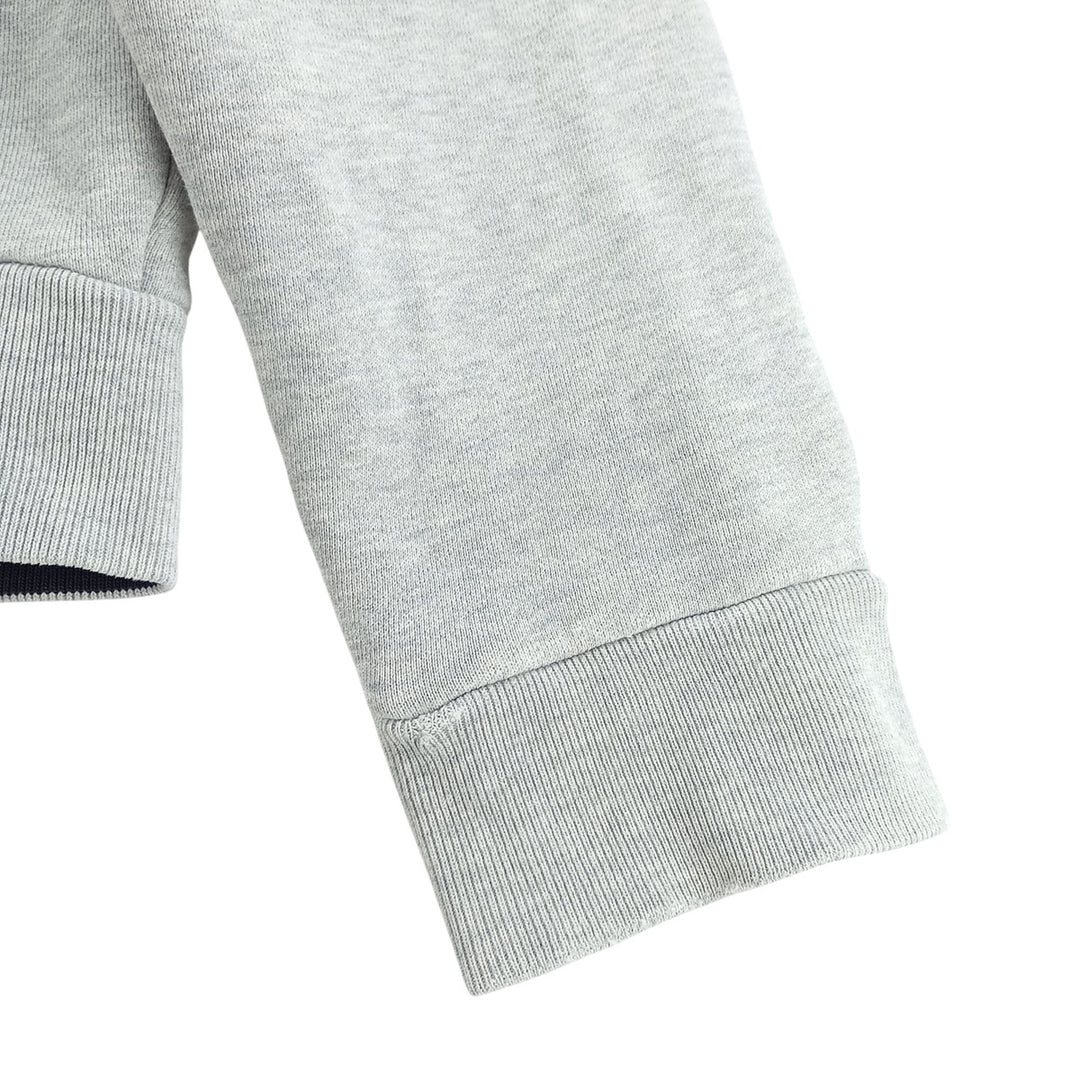 Vintage Lacoste one-point logo sweatshirt, size L, men's size L cotton gray type Vintage Second Hand