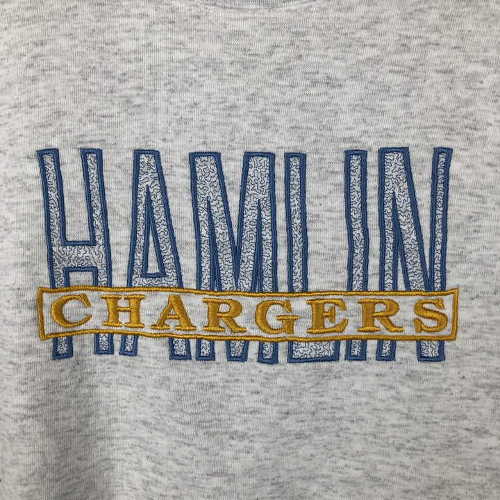 90'S Champion Authentic Athletic Apparel College Sweatshirt, Made in USA, Men's Size XL, Vintage cotton gray type Vintage Second Hand