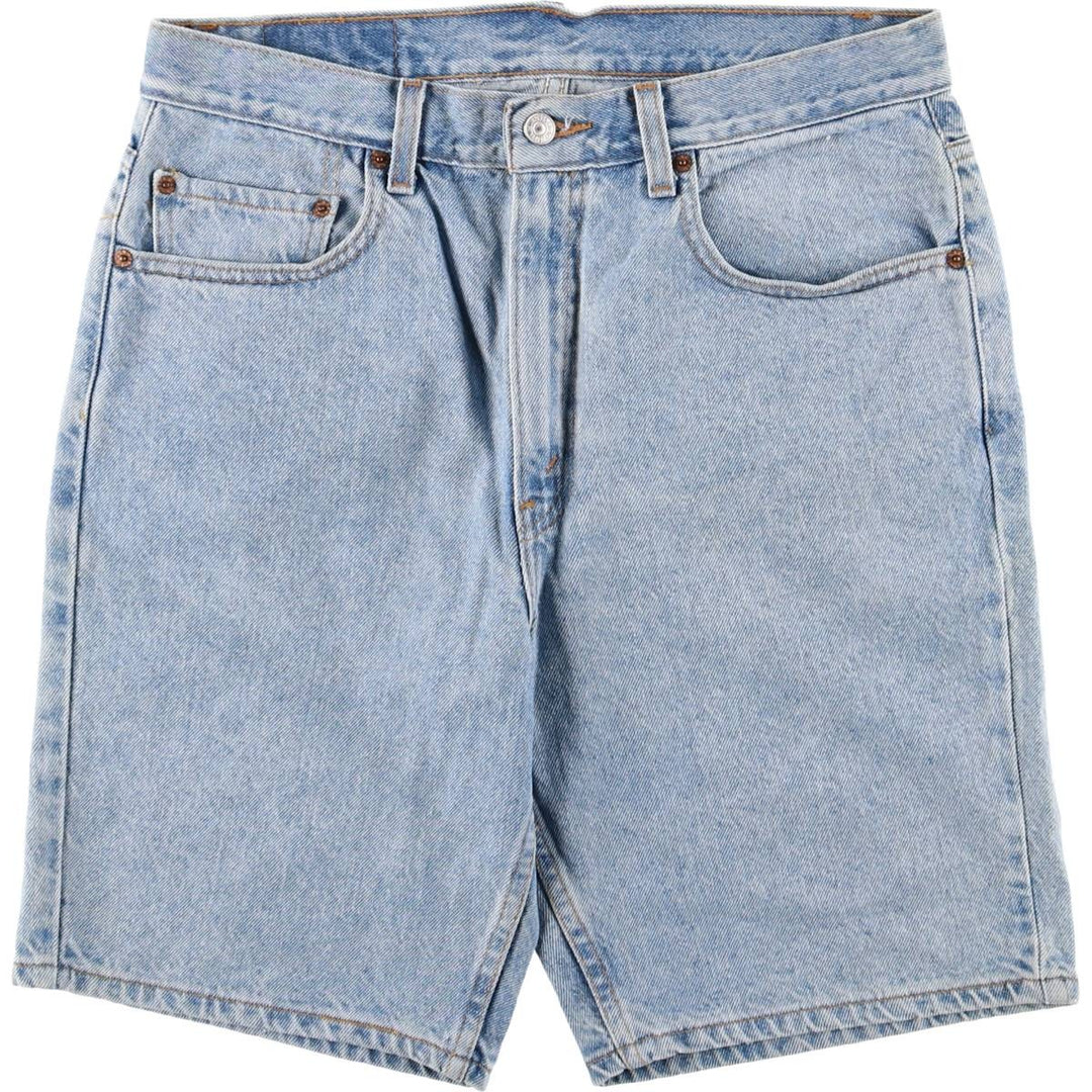 Levi's 505 denim shorts, men's size W32 unclear Blue type light blue Vintage Second Hand