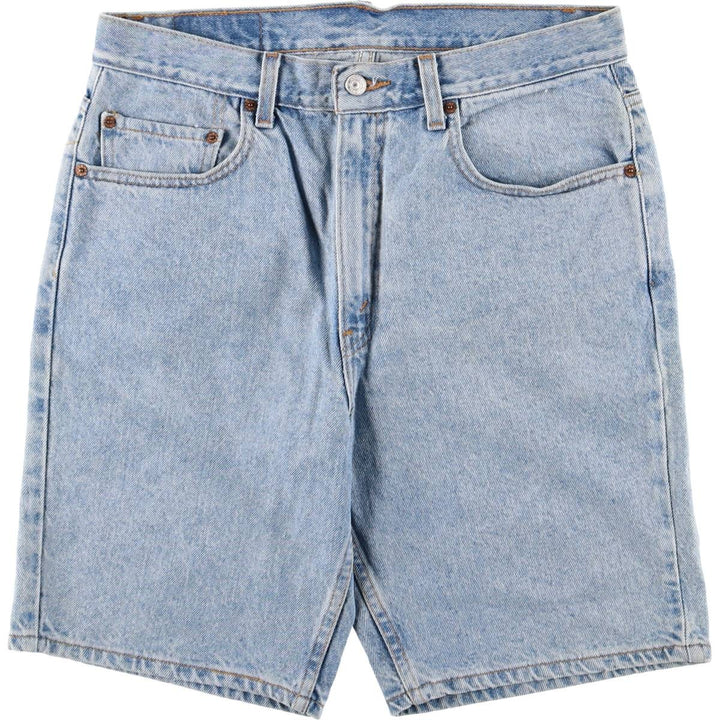 Levi's 505 denim shorts, men's size W32 unclear Blue type light blue Vintage Second Hand