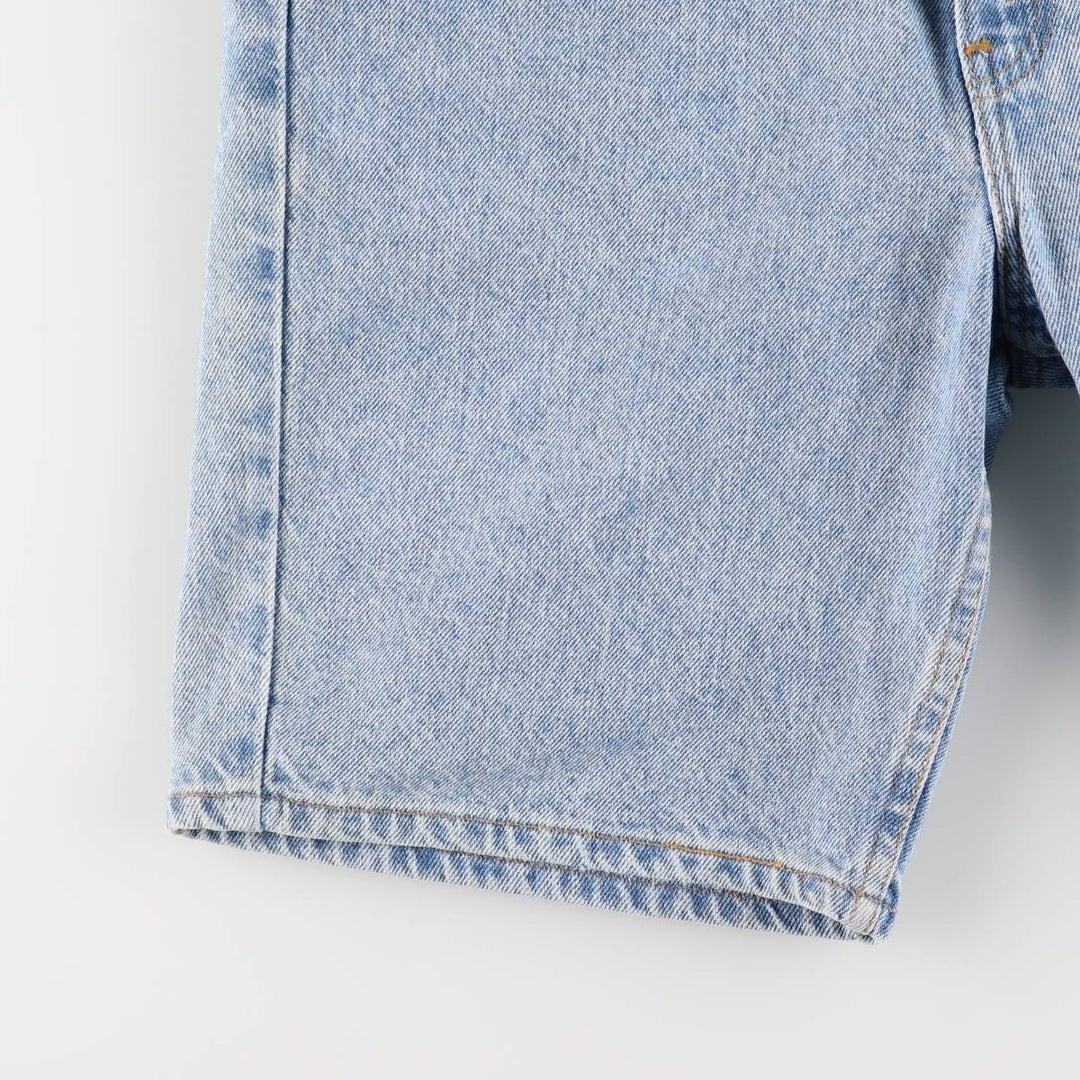 Levi's 505 denim shorts, men's size W32 unclear Blue type light blue Vintage Second Hand