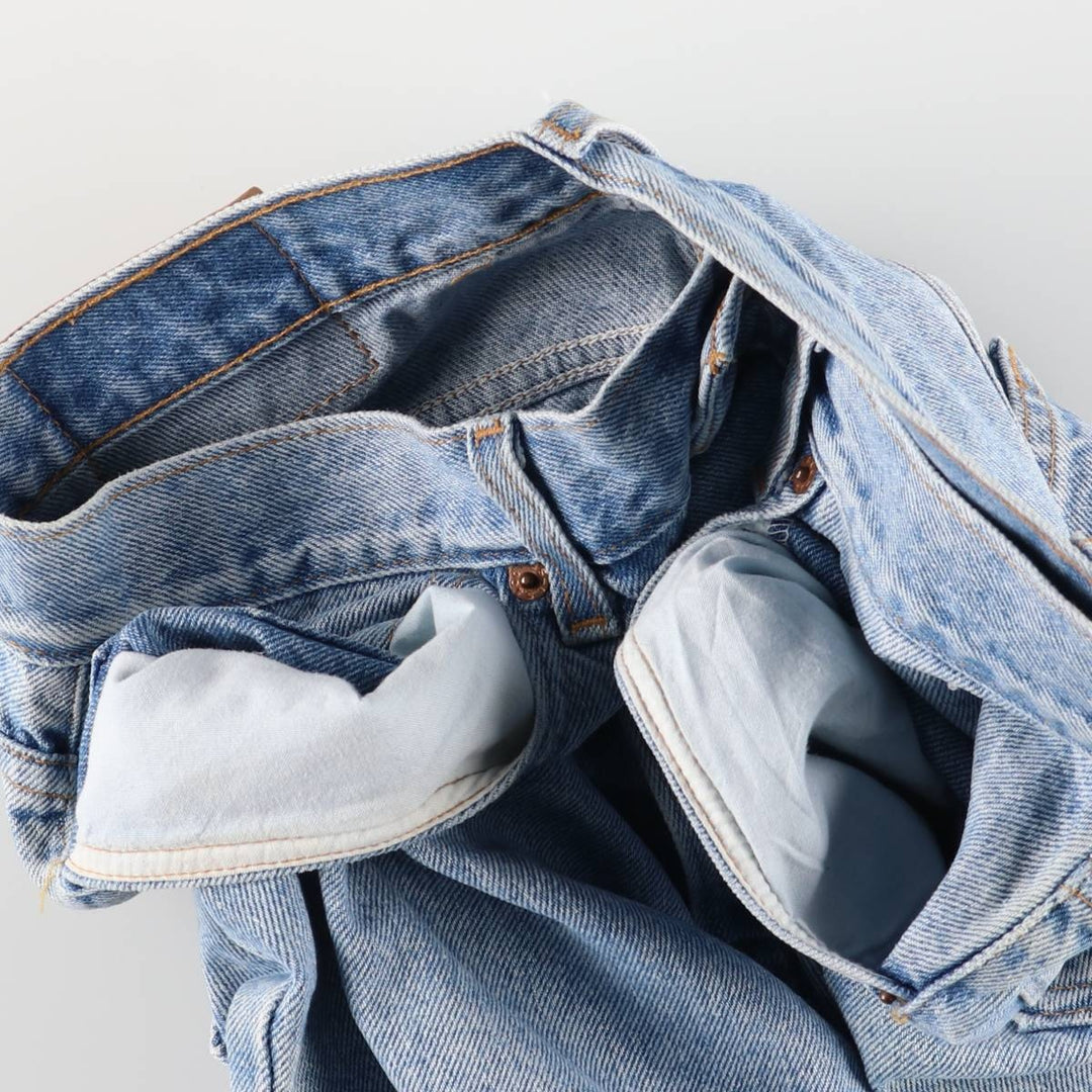 Levi's 505 denim shorts, men's size W32 unclear Blue type light blue Vintage Second Hand