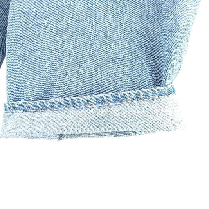 Levi's 505 denim shorts, men's size W32 unclear Blue type light blue Vintage Second Hand