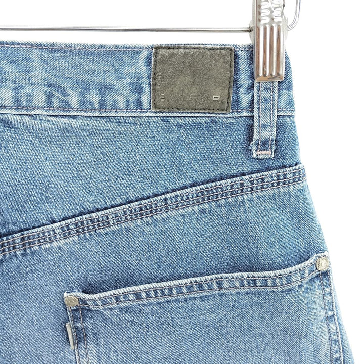 2000'S Levi's Silver Tab Denim Painter Shorts, Men's Size W32 cotton Blue type light blue Vintage Second Hand