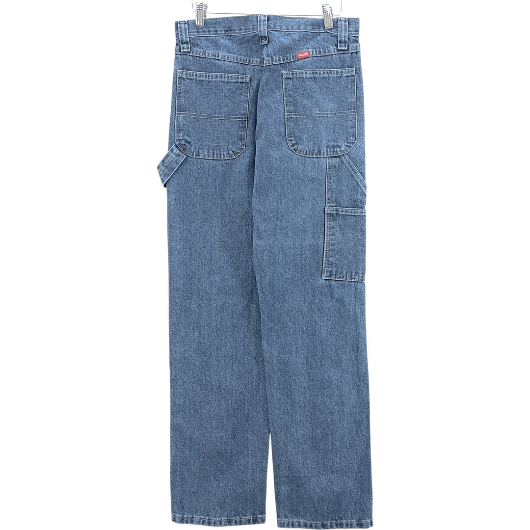 00'S Wrangler Denim Painter Pants Men's W30 equivalent cotton blue type Vintage Second Hand