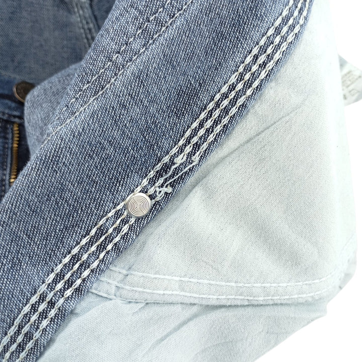 00'S Wrangler Denim Painter Pants Men's W30 equivalent cotton blue type Vintage Second Hand