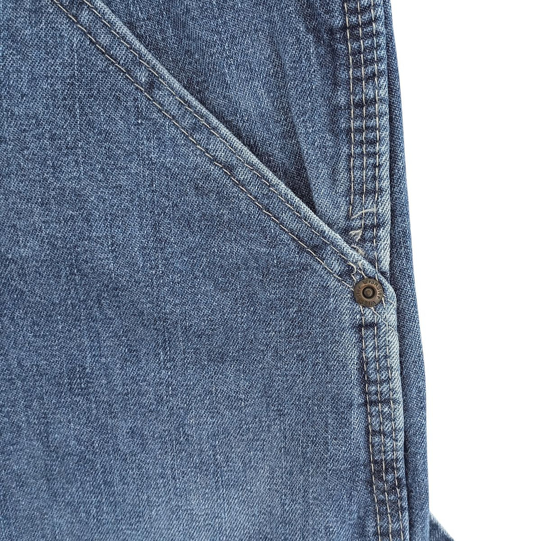 00'S Wrangler Denim Painter Pants Men's W30 equivalent cotton blue type Vintage Second Hand