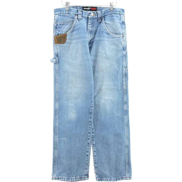 Wrangler RIGGS WORKWEAR Denim Painter Pants, Men's, Size W33 cotton blue type Vintage Second Hand