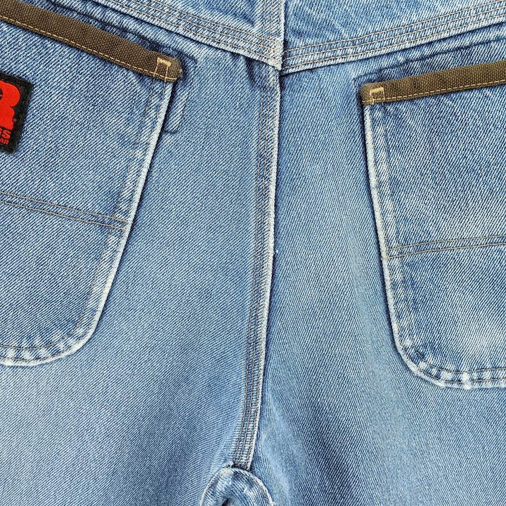 Wrangler RIGGS WORKWEAR Denim Painter Pants, Men's, Size W33 cotton blue type Vintage Second Hand