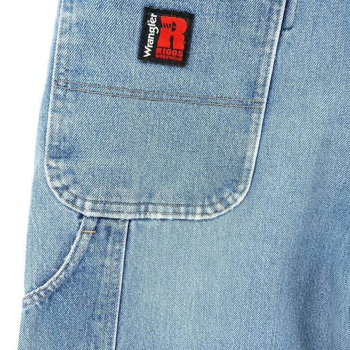 Wrangler RIGGS WORKWEAR Denim Painter Pants, Men's, Size W33 cotton blue type Vintage Second Hand