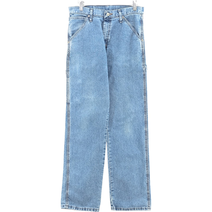 00'S Wrangler Denim Painter Pants Men's W30 equivalent cotton blue type Vintage Second Hand