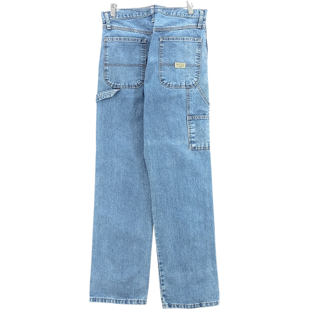 00'S Wrangler Denim Painter Pants Men's W30 equivalent cotton blue type Vintage Second Hand