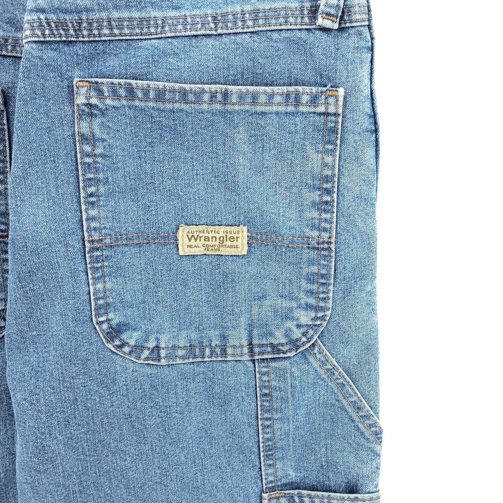 00'S Wrangler Denim Painter Pants Men's W30 equivalent cotton blue type Vintage Second Hand