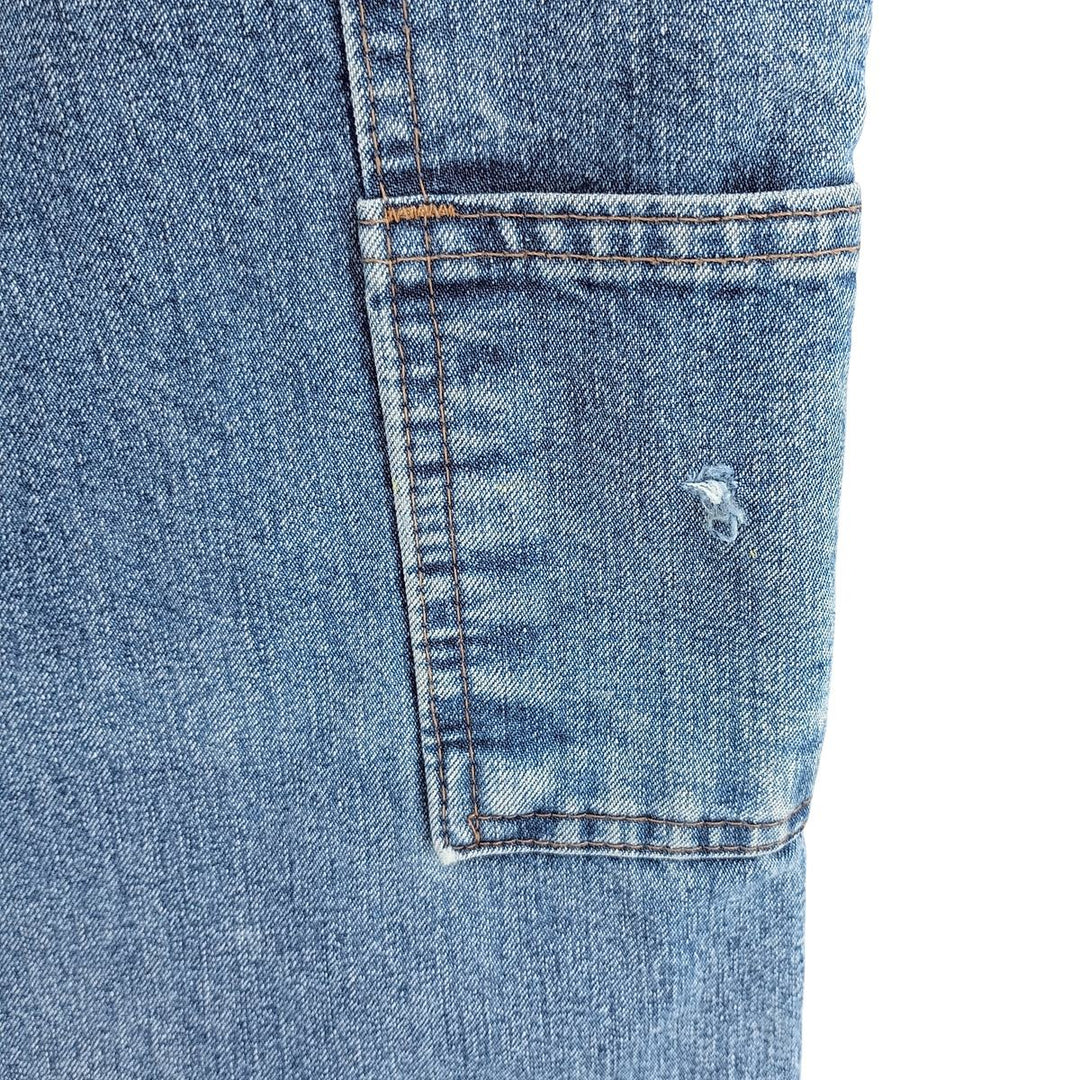 00'S Wrangler Denim Painter Pants Men's W30 equivalent cotton blue type Vintage Second Hand