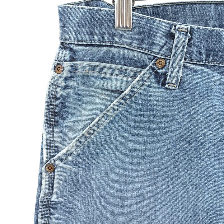 00'S Wrangler CARPENTER denim painter pants for men, equivalent to W32 cotton blue type Vintage Second Hand