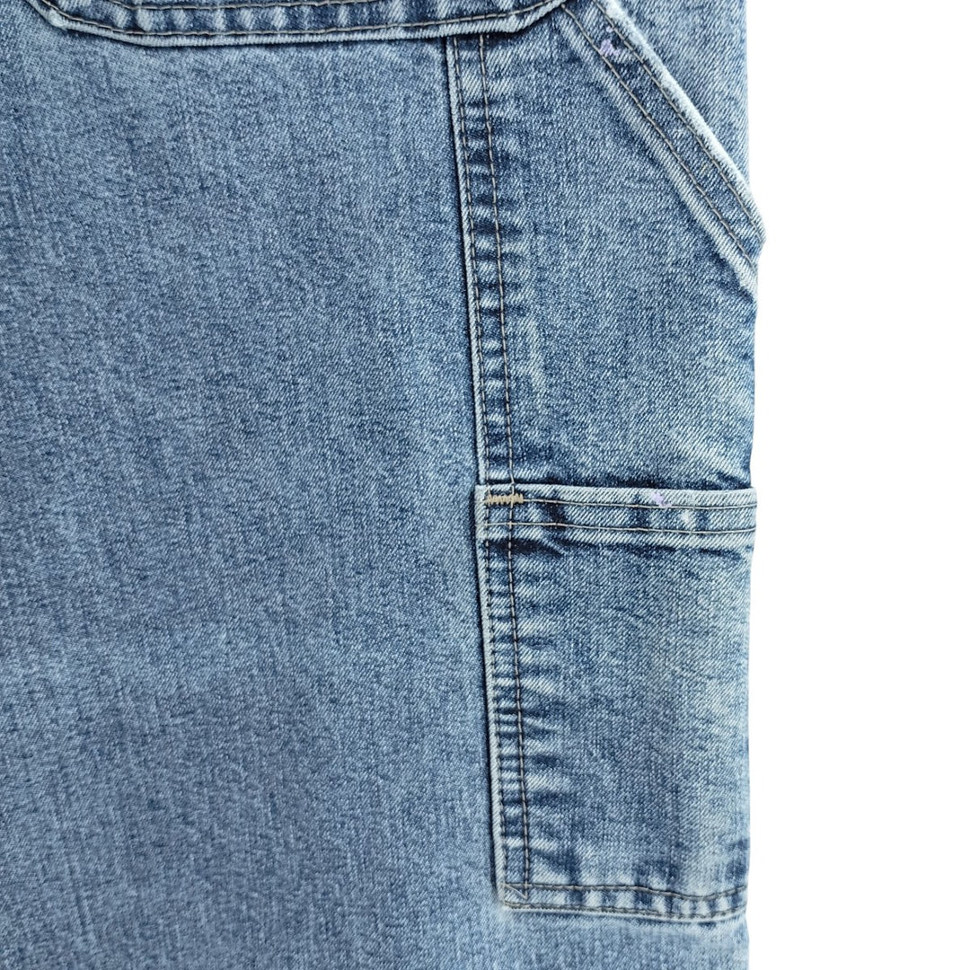 00'S Wrangler CARPENTER denim painter pants for men, equivalent to W32 cotton blue type Vintage Second Hand