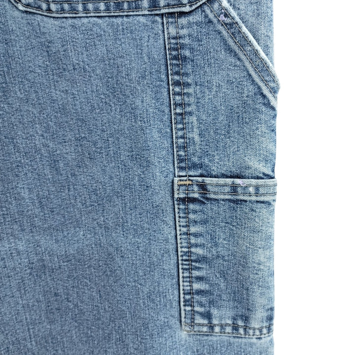 00'S Wrangler CARPENTER denim painter pants for men, equivalent to W32 cotton blue type Vintage Second Hand